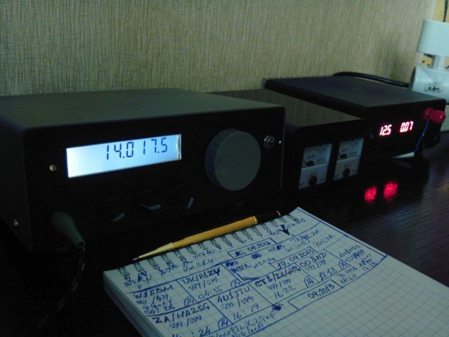 QRP трансивер на 20m/ 2W